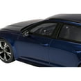 thumbnail image 2 of Audi RS 6 Avant Navarra Blue Metallic with Carbon Black Accents 1/18 Model Car by Top Speed, 2 of 5