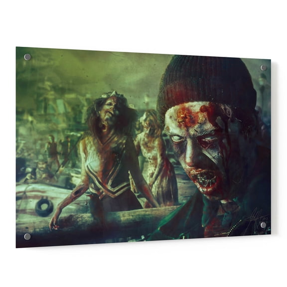 Epic Art 'Prom Night' by Mario Sanchez Nevado, Acrylic Glass Wall Art, 24"x36"