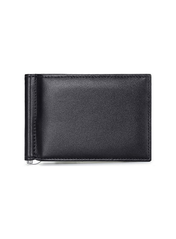 Mens Wallet Money Clip Inside