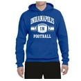 thumbnail image 2 of City of Indianapolis IND American Football Fantasy Fan | Mens Sports Hooded Sweatshirt Graphic Hoodie, Royal, Large, 2 of 3