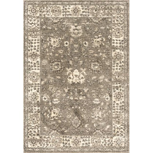 United Weavers 403 10672 58 Tapis de Rêve 5 Pi. 3 Po. x 7 Pi. 2 Po., Gris