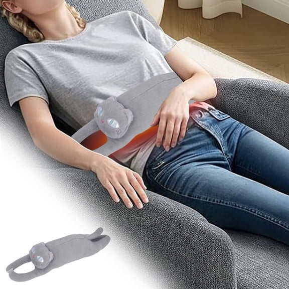 Cuddly USB Heated Cat Soft Cushion Warm Compress Doll Comfortable Sleep Companion for Home Relaxation and Cozy Comfort
