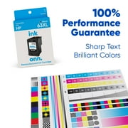 onn HP 63XL Black Printer Ink Cartridge (Remanufactured)