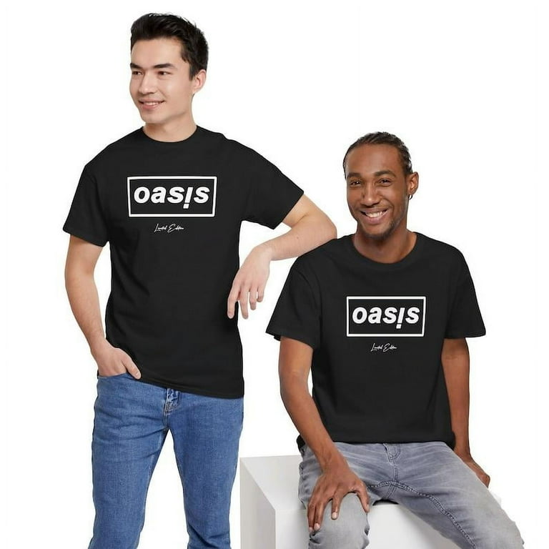 oasis Los Angeles T-shirt M 黒 楽天市場】Oasis Logo Black T-Shirt / オアシス ロゴ Tシャツ