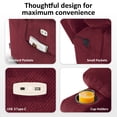 thumbnail image 4 of MCombo Large Triple Motor Power Lift Recliner for Big and Tall Elderly, Fabric, Burgundy, 4 of 10
