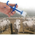 thumbnail image 4 of Reusable Animal Syringe Veterinary Syringe Plastic Steel Syringe 50ml For Animal Agricultural Poultry Equipment, 4 of 5