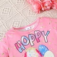 thumbnail image 6 of Jamsmile Toddler Girls Outfits Sets Easter Day Short Sleeve Tees And Ruffle Shorts Playwear Kids Girls Two Piece Matching, 6 of 8