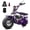 Purple, variant on 99CC 4-Stroke Gas Mini Dirt Bike for 13+, 28MPH Off-Road Mini Bike w/ Hydraulic Brakes, Front Suspension Fork, SUNF All-Terrain Tires, Headlight, Neck Gaiter & Tool Kit, 220LB Capacity - Black