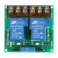 thumbnail image 1 of 2-Channel DC 24V 30A Relay Board Module Optocoupler Isolation High/Low Trigger, 1 of 7