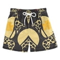thumbnail image 2 of Giraffe Graffiti Boys Swim Trunks Boardshorts Swimsuit Quick Dry Board Shorts Bathing Suit 2-12T, 2 of 8
