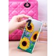 thumbnail image 3 of FINCIBO Soft TPU Clear Case Slim Protective Cover for Samsung Galaxy Note 10 6.3" 2019, Sunflower Portrait, 3 of 3