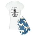 thumbnail image 1 of CafePress - Lazy Sloth Pajamas - Women's Light Pajamas, 1 of 1