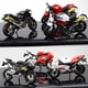 thumbnail image 2 of Modelo de motocicleta de aleación 2022 1:16, simulación curva, Mini juguetes de carreras, decoración de habitación, colección de niños y adultos, regalo de cumpleaños, 2 of 4