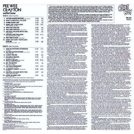 Pee Wee Crayton - After Hours Boogie - Blues - Vinyl