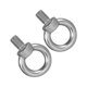 thumbnail image 5 of Perno de ojo de anillo de elevación de acero inoxidable, 2 uds., pernos de tornillo de anillo de calidad naval de alta resistencia M16, 5 of 10
