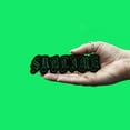 thumbnail image 2 of Sublime Patch Green Old English Logo Embroidered Iron On, 2 of 2