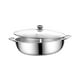 thumbnail image 5 of Olla caliente Shabu de acero inoxidable, olla caliente dividida con divisor, olla caliente de , olla caliente de doble cara para acampar, , 30 centimetros perfecl Ollas Calientes Divididas, 5 of 8