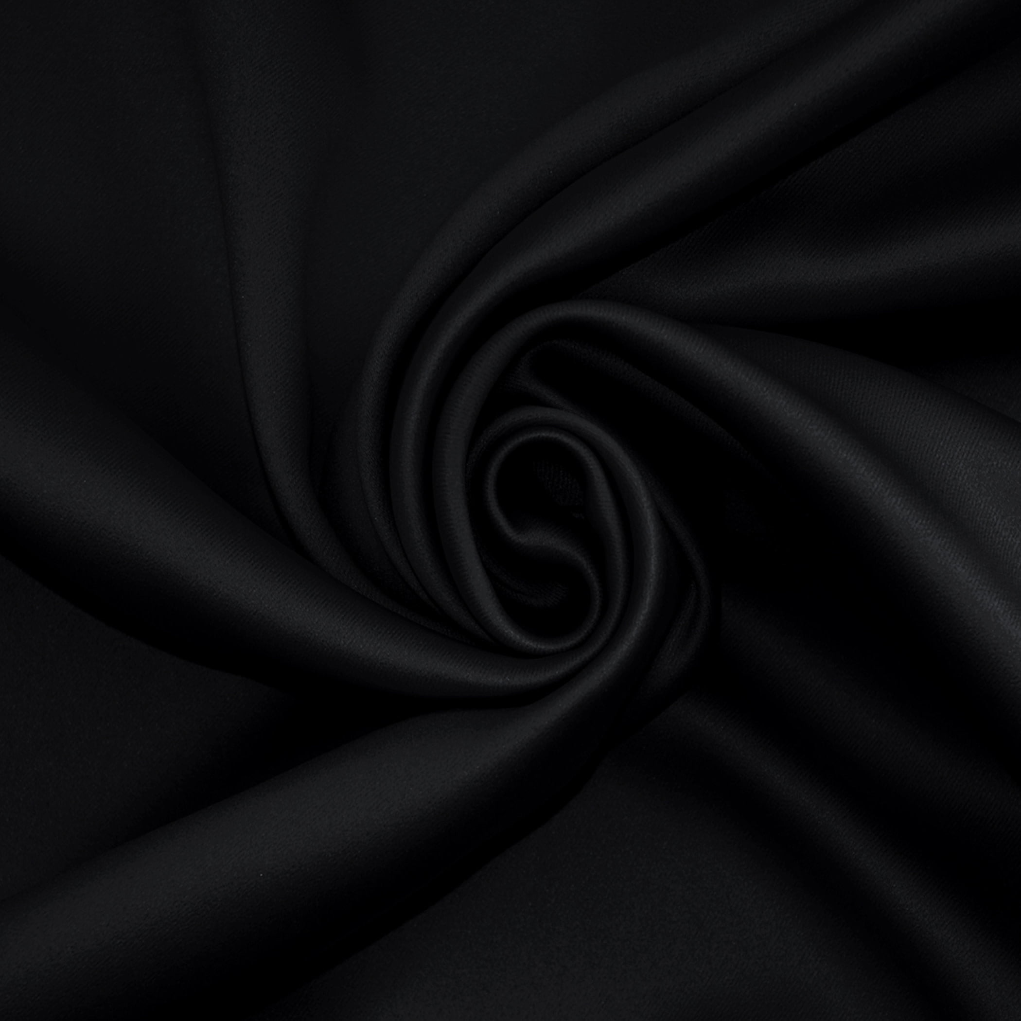 Sun Zero Oslo Extreme 100% Blackout Grommet Curtain Panel, 52"X95", Black, 1-Piece Single Panel