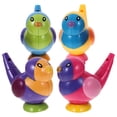 thumbnail image 1 of SHISUYAN Musical Instrument Whistle Toy for Playing in Bathtub Assorted Color ABS Material 4Pcs, 1 of 9