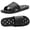 Black, variant on Shower shoes Drainage holes Lightweight Waterproof Quick drying Anti slip Suitable for all seasons Grey EU 41/42