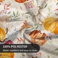 thumbnail image 5 of Fall Tablecloth Round 60 Inch Thanksgiving Autumn Pumpkin Round Tablecloth Farmhouse Watercolor Pumpkin Fall Leaves Decorative Waterproof Polyester Table Cloth for Party Picnic Dinner Decor, 5 of 6