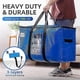 thumbnail image 3 of Extra Large Moving Bags, 4 Pack Blue Heavy Duty Totes For Storage with Visible Window, 3 of 5