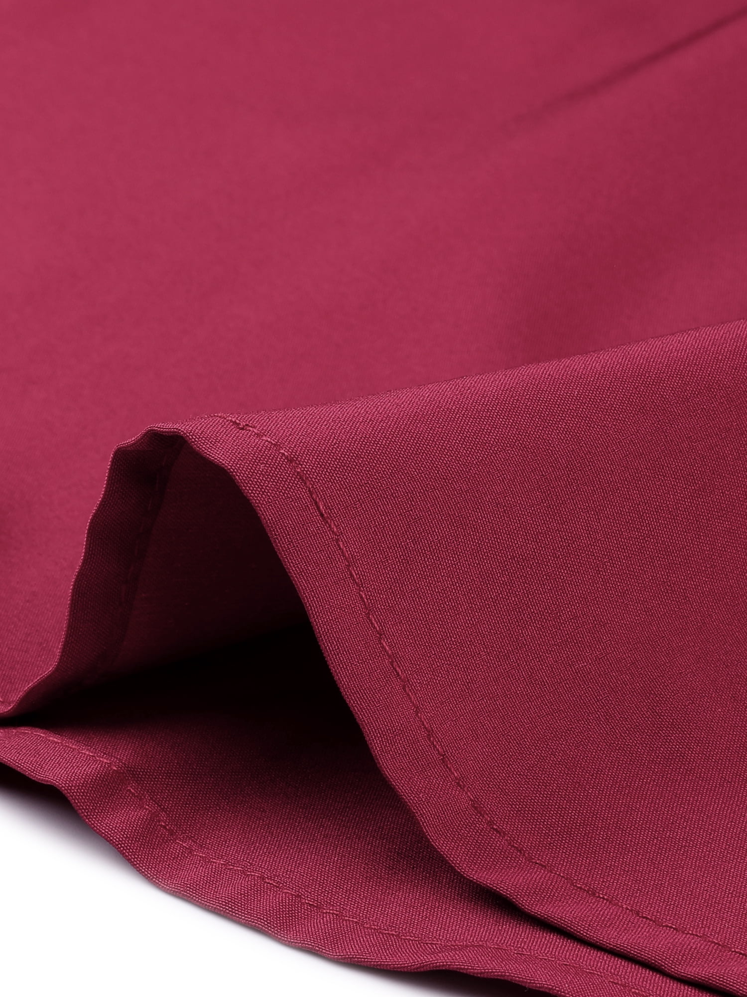DARING DIVA Women's Plus V Neck Long Sleeve Flowy Blouse 2X Burgundy