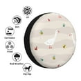 thumbnail image 4 of Kdxio Spare Tire Cover for RV Trailer, Waterproof Wheel Cover,Camper Spare Tire Cover Fit for Rv SUV Truck Travel Trailer 17 inch-Funny Goose1, 4 of 8