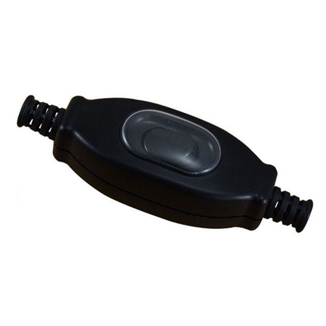 Interruptor de cable en línea impermeable IP65 NQ Interruptor de doble corte de contacto de cable redondo