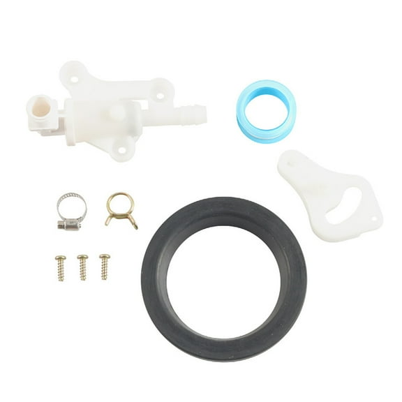 Water Valves Kit for Thetford Style Lite 34100 Freeze Resistant RVs Campers Toilet Water Assembly Valves Kit