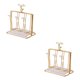 thumbnail image 1 of Bewildely Stylish Mug Drying Rack Holder Display Stand en for Cup Decoration Oro 2piezas, 1 of 4