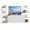 White, variant on TV Stand for 75 Inch TV with 9 Fabric Drawers and 2 Modular Shelves, Heavy Duty Entertainment Center with Steel Frame.