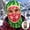 D, variant on Watermelon Print Full Face Mask, Multi-Functional Funny Balaclava Face Cover Head Wrap with Breathable Eye Mesh, Stretchy Hood for Halloween Party Outdoor Ski,One Size,C,Halloween