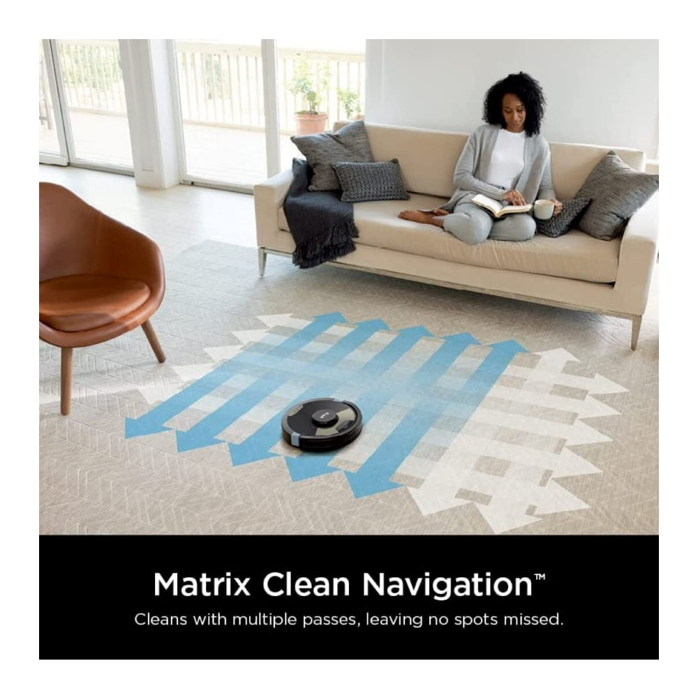 Open Box Shark AI Ultra 2-in-1 Robot Vacuum & Mop with Sonic Mopping, Matrix Clean