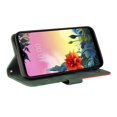 thumbnail image 4 of Case for LG K50S Leather Wallet Book Flip Folio Stand View Cover - Green, 4 of 5