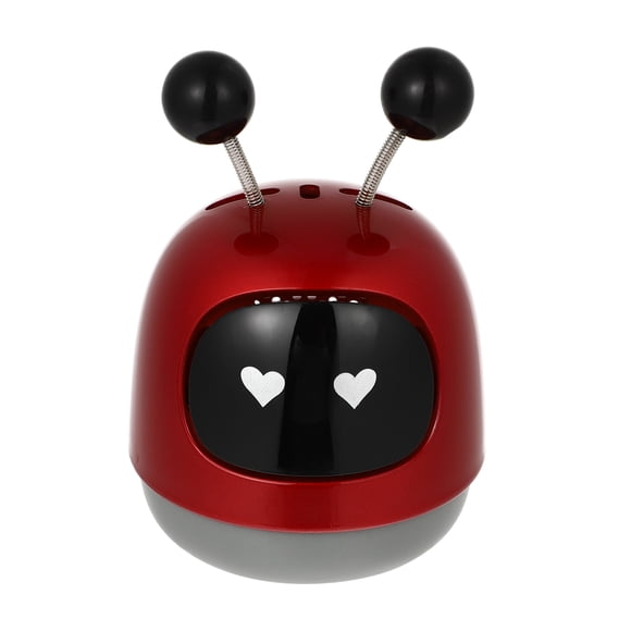 unbranded 1Jgo Difusor Aromático Robot Rojo Para Auto Fragancia Ambiental Accesorios