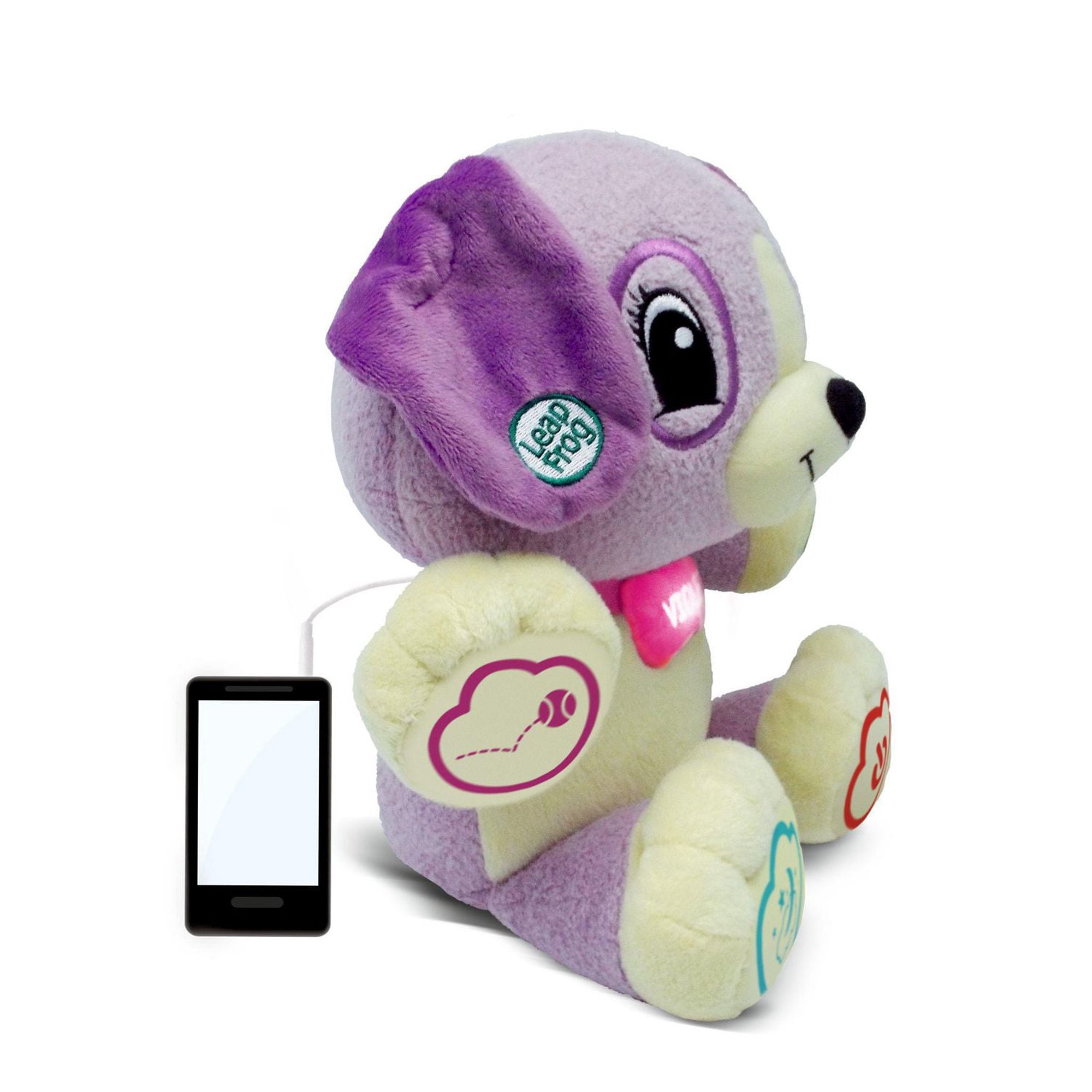 LeapFrog My Pal Violet, infant plush toy with personalization