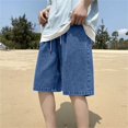thumbnail image 2 of Men’s Outdoor Casual Denim Shorts Everyday Fashion Bottoms, 2 of 8