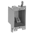 thumbnail image 2 of Maxxima 1 Gang 14 cu. in. PVC Old Construction Electrical Switch and Outlet Junction Box, ETL Listed, Gray (10 Pack), 2 of 9