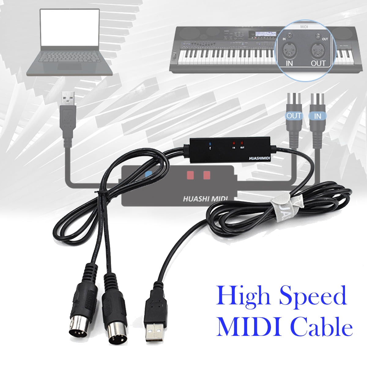 5 pin din connector to usb 5 pin din connector to usb
