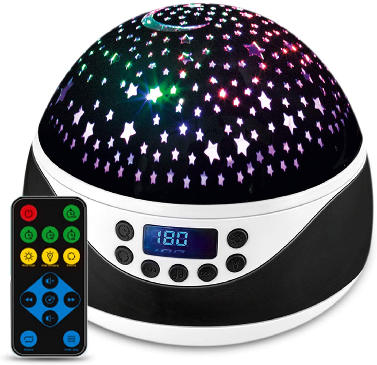 Aochakimg Star Night Light Projector, Remote Control Projector Night