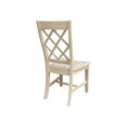 thumbnail image 5 of International Concepts Set of Two Solid Wood Dining Chairs, Unfinished, 5 of 12