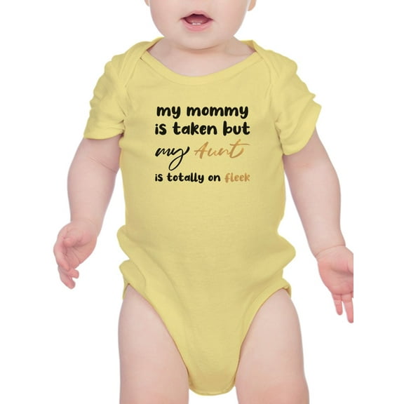 Aunt Totally On Fleek, Quote Bodysuit Infant -Smartprints Designs,  6 Months