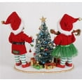 thumbnail image 2 of Karen Didion Lighted Tree Trimming Elf Set of 2, 2 of 2