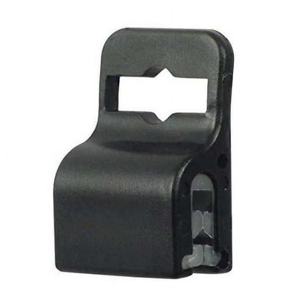 Black Gripper Card Holder Clamps for Standard Thickness ID Badge, Smart Card, CAC, Chip or Swipe Card, Secure and Strong Hold by Specialist ID