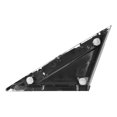 thumbnail image 2 of Exterior Side View Mirror Triangle Trim Heat Resistant Chrome Plated Finish Scratch Proof Fit for SRX 2010‑2016 Left/22774040, 2 of 3