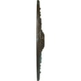 thumbnail image 4 of 37 1/2"OD x 3 3/8"P Naple Ceiling Medallion (Fits Canopies up to 3 3/8"), Hand-Painted Bronze Blue Patina, 4 of 5