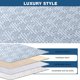 thumbnail image 4 of Protector de Colchón Antideslizante de 90 X 200 Cm - Sábana Ajustable Suave y Elástica, Funda de Cama Ligera de Poliéster para Colchones de Hasta 30 Cm de Grosor, Diseño Que Se Mantiene En Su Lugar (, 4 of 6