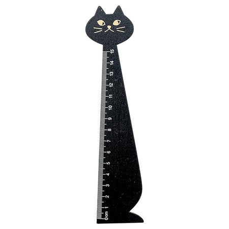 

Cartoon Ruler Cat Drawing Ruler Cute Wooden Ruler Retro Stationery Straight Ruler Long Use Learning Supplies Tape Measure Soft Measuring Tape Retractable Metal with Cork Backing 15 Us Deliver Kids