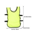 thumbnail image 2 of HINTRMENT 10 Pcs Scrimmage Training Vest Soccer Pinnies Polyester Assorted Color for Athletes, 2 of 8
